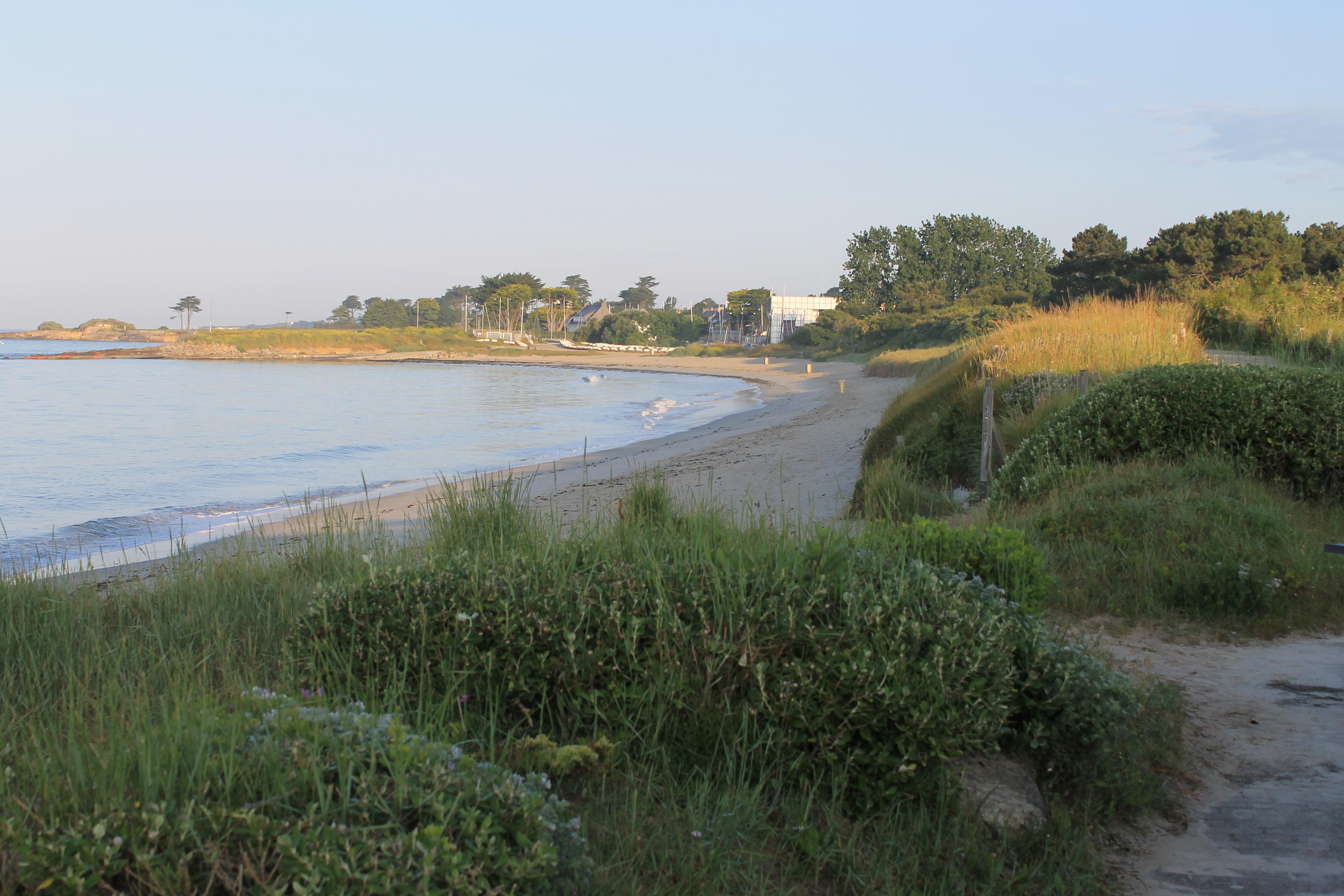 Logis Hotel & Restaurant Les Mouettes - Larmor Plage, Proche De Lorient Exterior foto